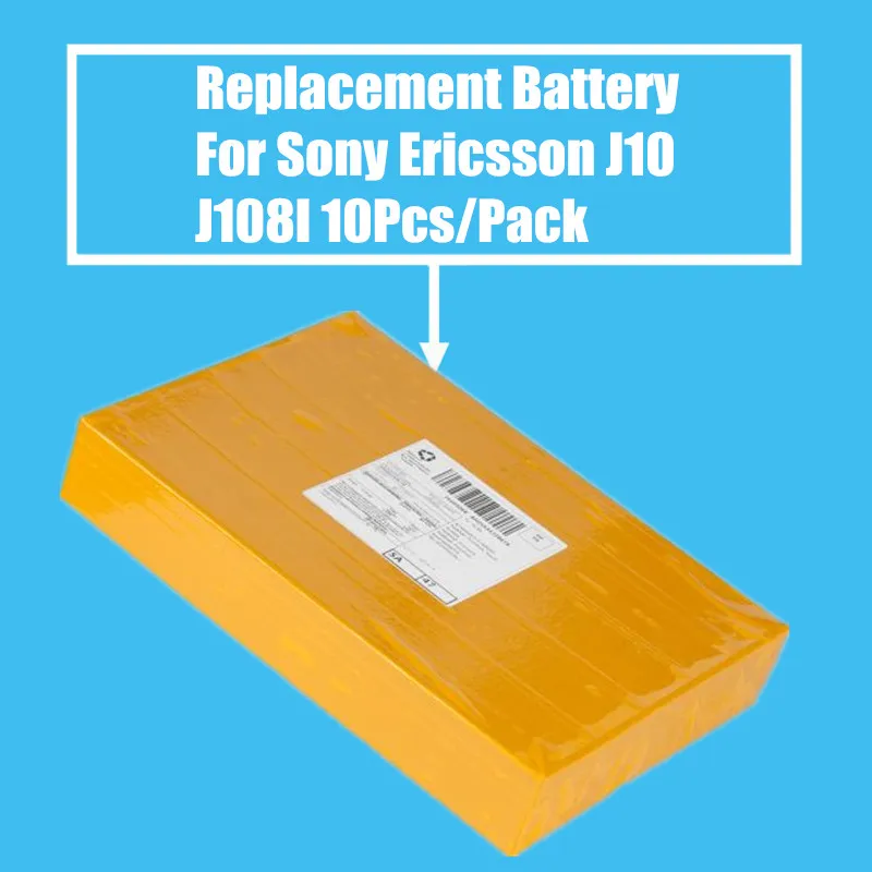 10 шт./упак. 1000 мАч Сменный аккумулятор для Sony Ericsson U100 U100i J10 J20 J108 J108i WT13 WT13i высокого