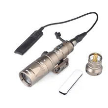 SEIGNEER Охотничий Тактический вспышки светильник ночью мощные M300W KM1-A Скаут винтовка светильник полную версию с пультом дистанционного управления переключатель хвост