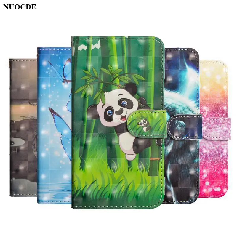 

NUOCDE Luxury PU Leather Cases For Motorola Moto E5 / E5 Plus Flip Wallet Covers For Motorola Moto E5 TPU Cases Full Housing