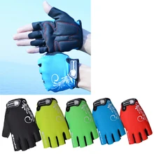 Bicycle Gloves Mountain Bike Gloves Breathable Anti-slip Anti-shock Half Finger Cycling Gloves ASD88 half mountain