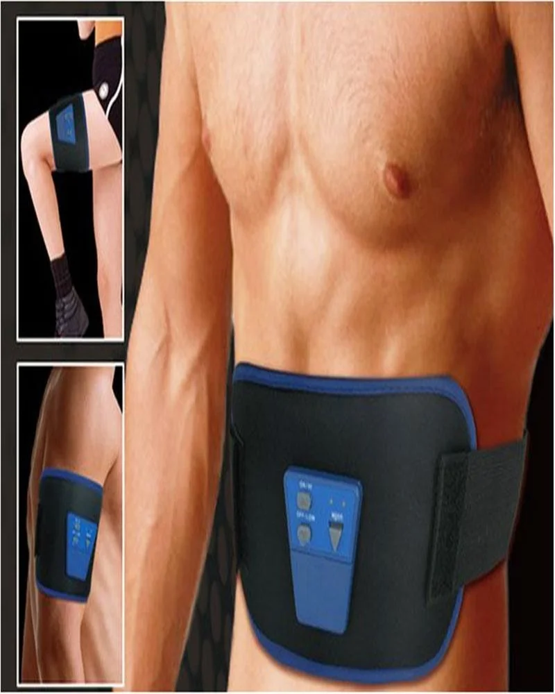 2016 hot New Design Electronic Body Muscle Arm leg Waist Abdominal Massage Exercise Diet Lose Weight Toner Toning Belt Slim Fit