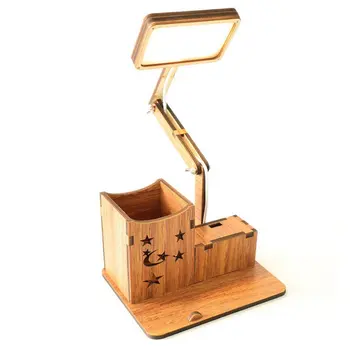 

USB Folding LED Eye-protection Lamp Mobile Phone Charging Stand Touchs Table Lamp Multifunctional reading table lamp