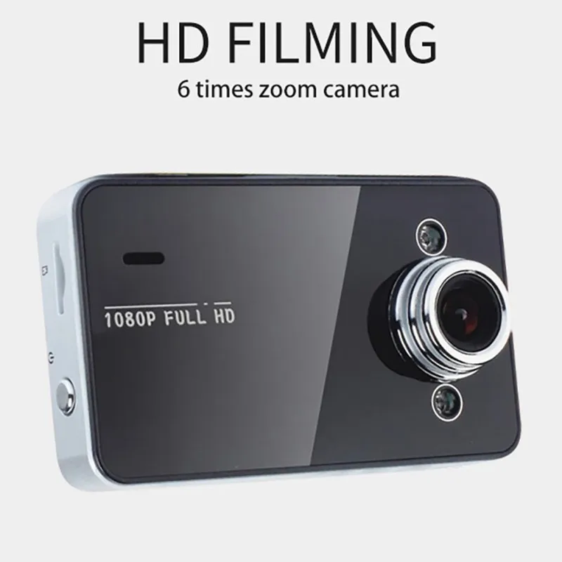 

K6000 2.4 Inches HD Screen Car DVR Car Night Vision Dashboard Camera Driving Recorder Tachograph Camcorder