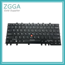 Новые Внутренние ключей для lenovo ThinkPad S1 йоги 12 S240 ноутбук раскладка «американский английский» клавиатура с подсветкой 04Y2620 04Y2916 SN20A45458
