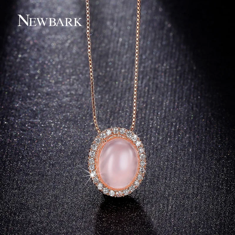 font b NEWBARK b font Cute Pink font b Necklaces b font Pendants Retro Donna