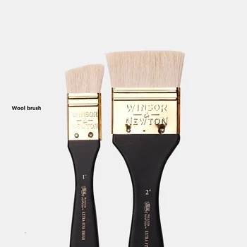 

WINSOR&NEWTON Wool Extra fine paint brushes watercolor Gouache Oil Acrylic painter artist special brush Wood