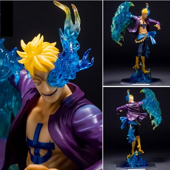 

Cool Magic beast ONE piece cartoon movie 30CM Marco Phoenix Action Figure Model hand POP MAS toy child Christmas gift ornaments