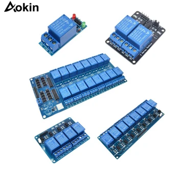 

Aokin 1 2 4 8 Channel DC 5V Relay Module with Optocoupler Output 1 2 4 8 way relay module Expansion Board for Raspberry Pi