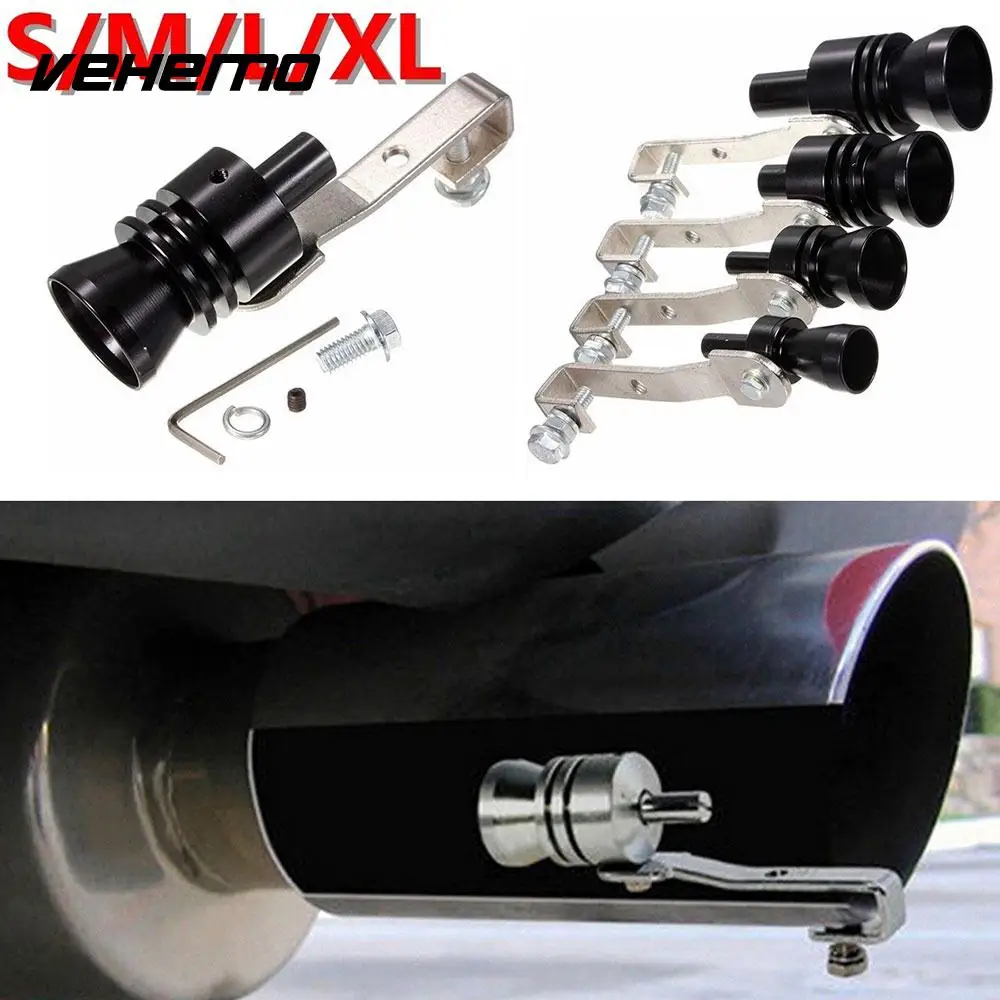 Buy Aluminum Alloy Black Sound Whistle Turbo Whistle