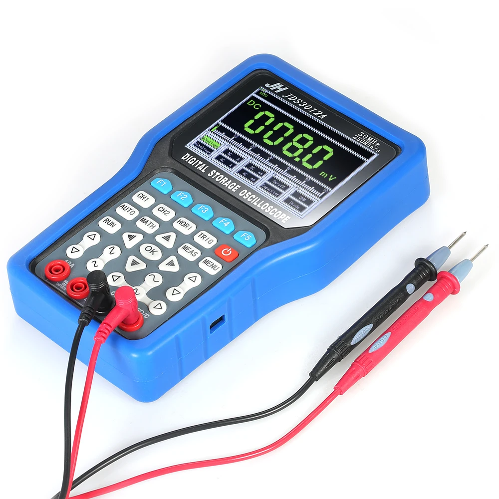 3 In 1 Digital Oscilloscope Multimeter Signal Generator Probe 250Msa/s 2 Channel USB interface for Data Storage Oscilloscopes