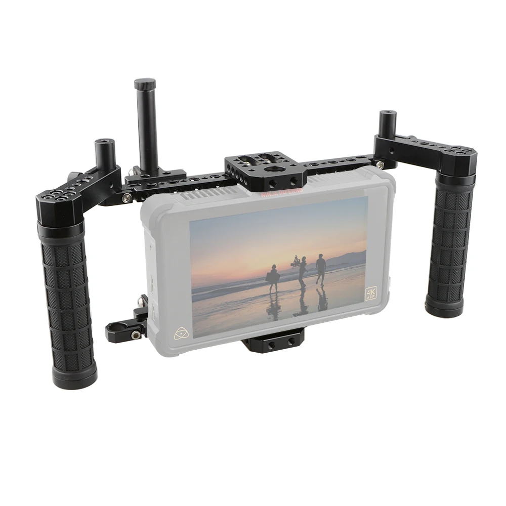 

CAMVATE Monitor Cage Kit With Adjustable Handle Grips C1854
