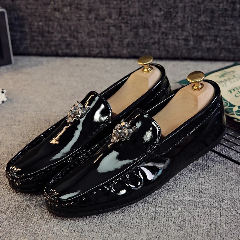 

Autumn Casual Shoes Men Loafers Luxury Brand Genuine Leather Breathable Fashion Slip on Formal Big Size Shoes Moccasins