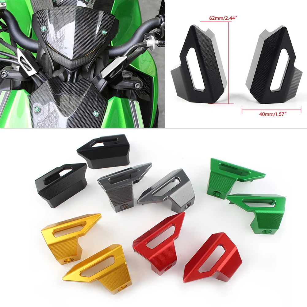 2PC Motorcycle Front Brake Clutch Line Wire Clamp Holder For KAWASAKI Z1000 2010-2014 2015 2016 CNC Cable Clip Clamps | Автомобили и