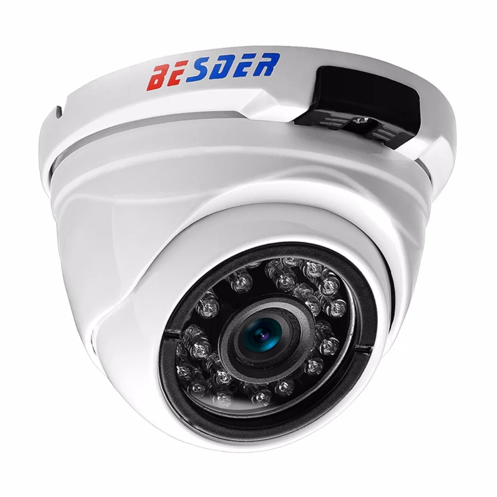 BESDER Wide Angle Ip CCTV Camera 720P/960P/1080P Onvif Vandal Proof
