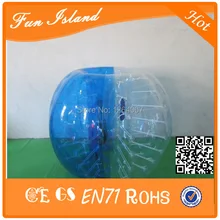 Free Shipping 10pcs(5Red+5Blue+2Blower 1.5m 1.0mm PVC Bubble Ball Suit, Bubble Soccer, Human Hamster Ball