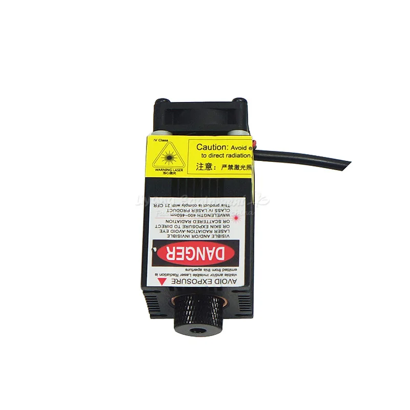 

2500mw Laser Module 450NM Focusing Blue Laser Head Laser Engraving Machine Tools 2.5W Laser Tube L00002