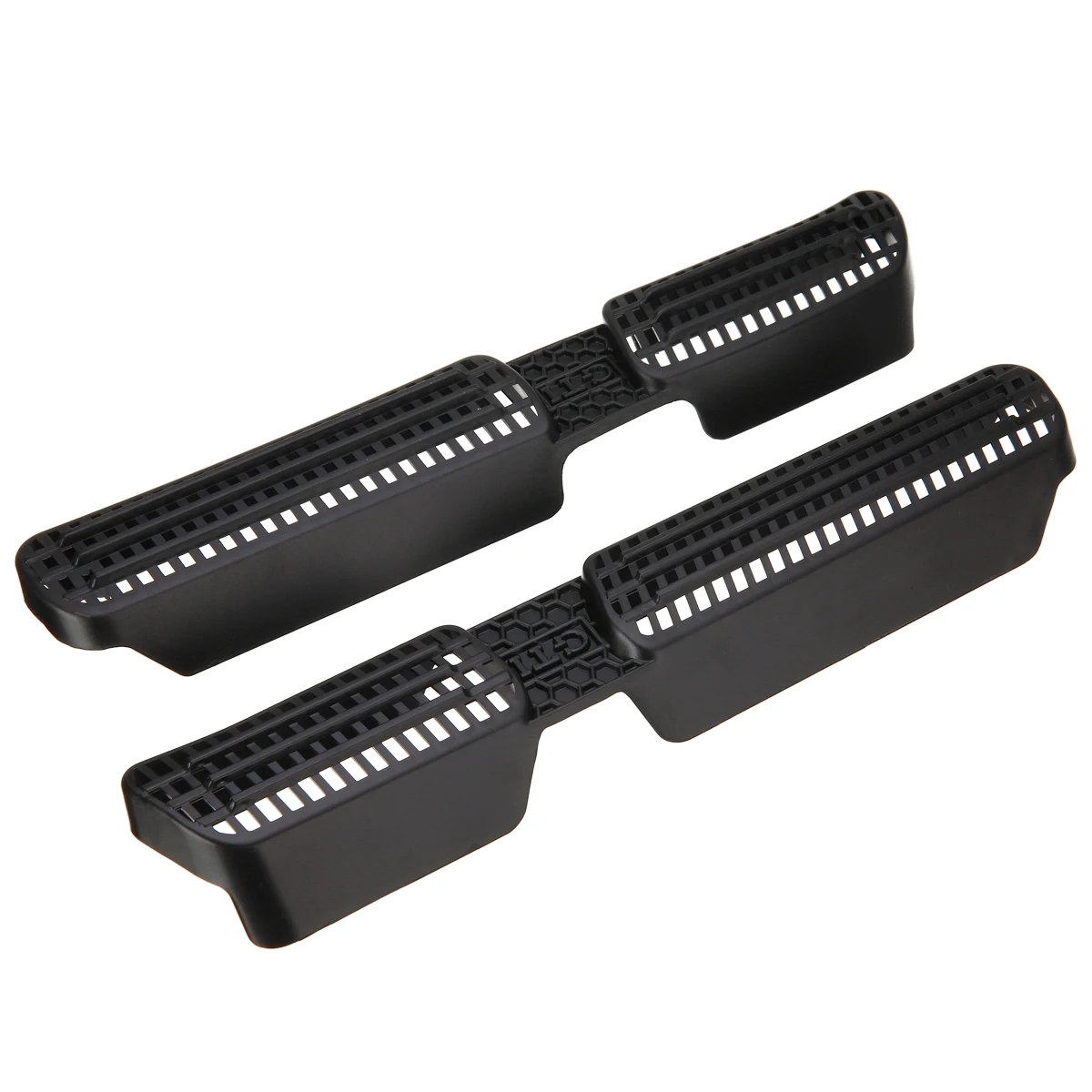 2Pcs For Skoda Karoq 2017-18 Under Seat Rear A/C Heater Floor Air Conditioner Duct Grill Grille Air Vent Outlet Cover Trim