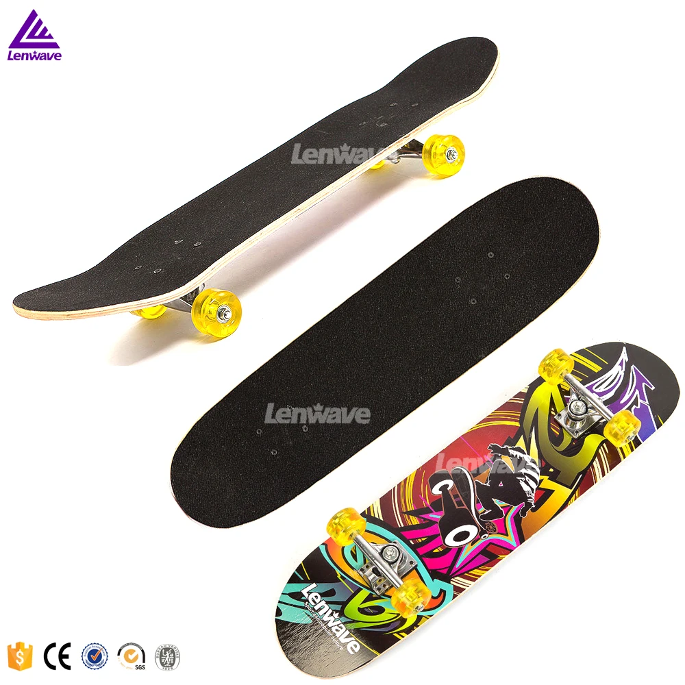 Lenwave бренд скейт борт клена палубы Лонгборд взрослый высокое Скорость Drift Скейт