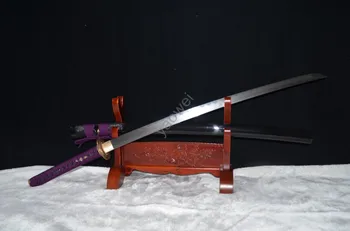 

SALES CHRISTMAS GIFT REAL SWORD FULL TANG HANDMADE JAPANESE SAMURAI KATANA CLAY TEMPERED DAMASCUS FOLDED STEEL SHARP CUT BLADE