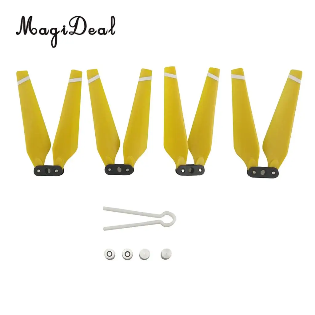 MagiDeal 4Pcs Propeller Blade Prop for Hubsan H501S H501C H501A H501M H501S W H501S pro MJX B2C B2W Bugs 2 B3 B3H Bugs 3H