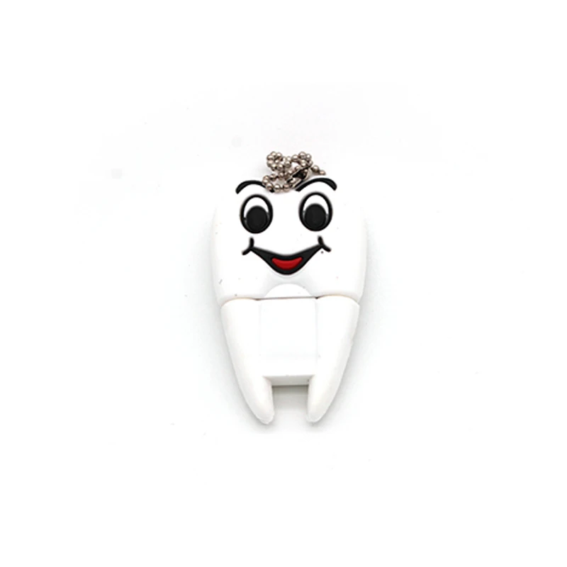 

Cartoon Tooth Pen Drive 4GB 8GB 16GB 32GB 64GB Usb Flash Drive Usb2.0 Pendrive Dentist Flash Memoria Usb Lovely Gift