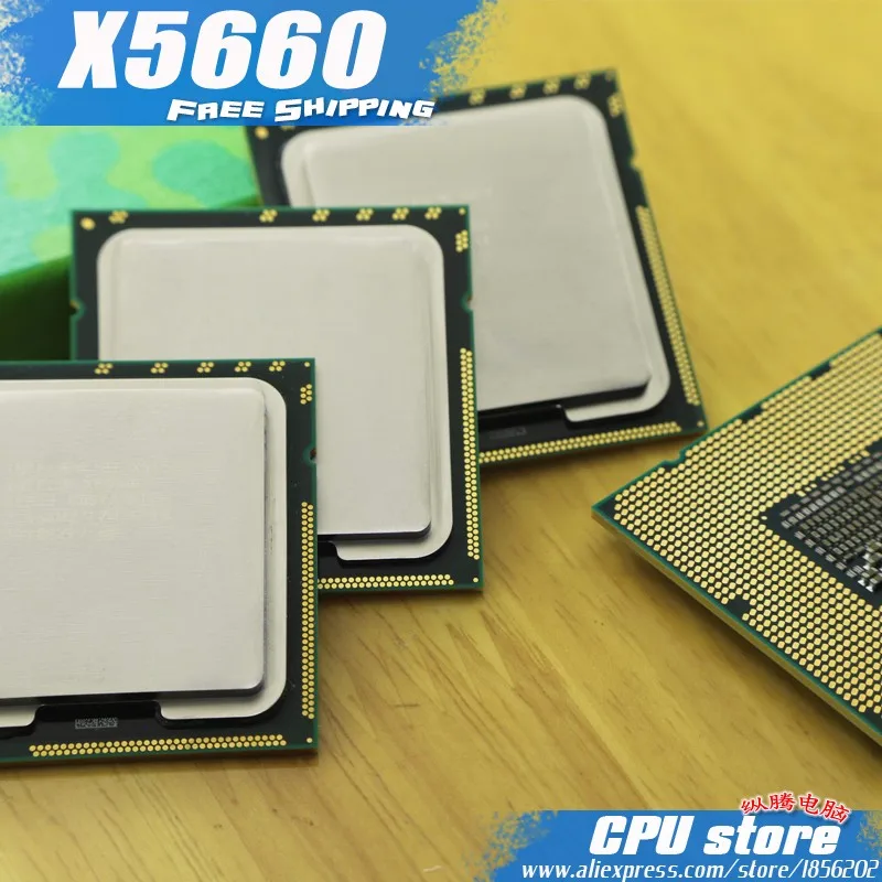 Процессор Intel Xeon X5660 cpu/2,8 ГГц/LGA1366/12 МБ кэш L3/шесть ядер/серверный процессор шт, есть, X5650