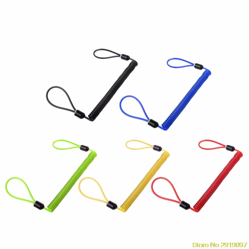 

New 1PC 150cm Alarm Disc Lock Security Spring Reminder Cable Motorcycle Motorbike Bike Scooter Drop Shipping Support