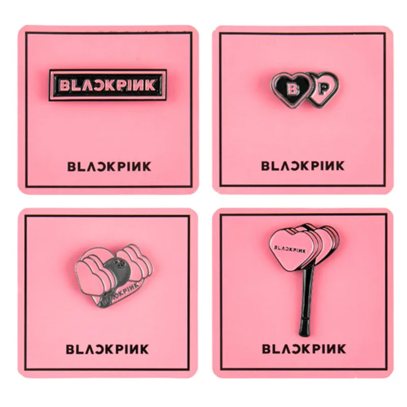 

Youpop KPOP Blackpink Black Pink Album Lightstick Brooch Light Stick Pins Badge Accessories For Clothes Hat Backpack Decoration