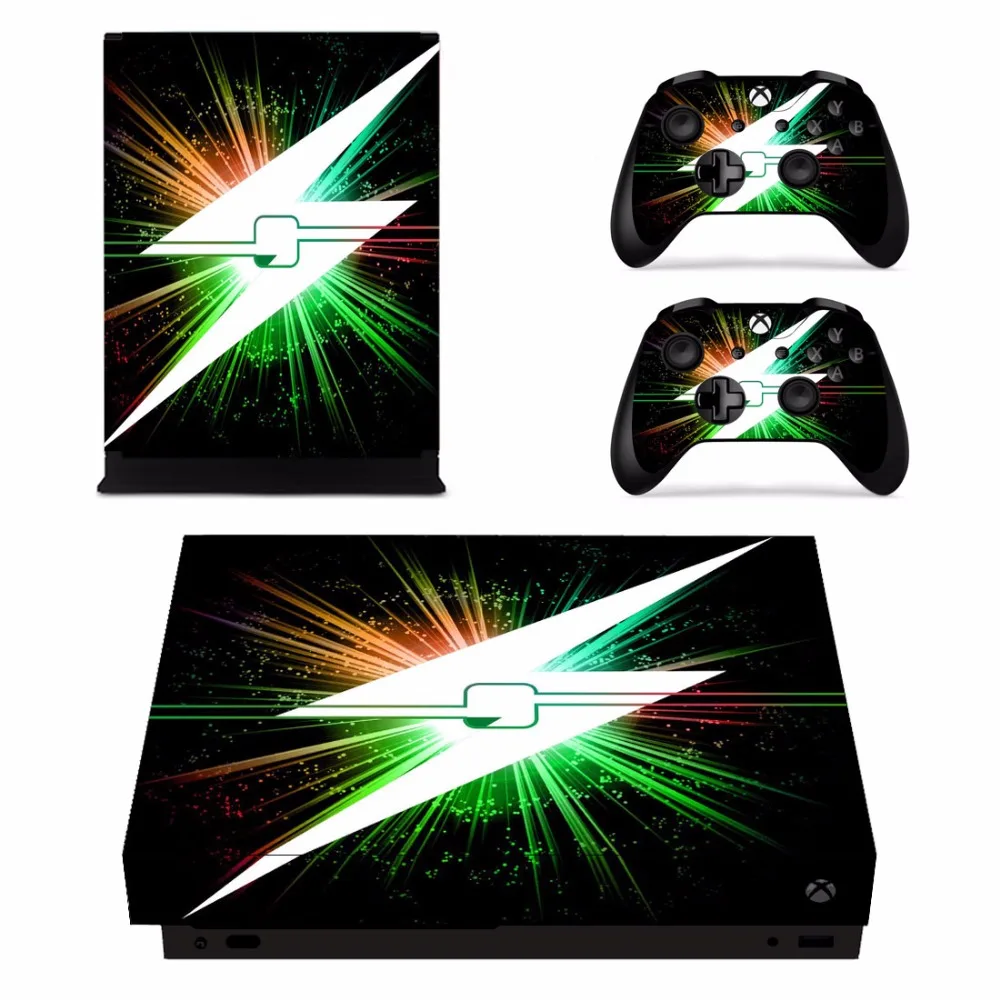 Decalcomania Adesiva In Pelle Pura Natura Per Console Microsoft Xbox One X E 2 Controller Per Xbox One X Skin Sticker Vinyl
