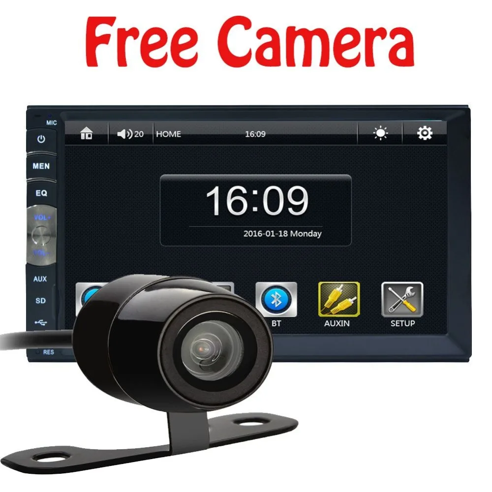 

2 DIN Car DVD / GPS/ MP3 / mp5 / usb / sd / player Bluetooth Handsfree Rearview after Touch screen hd system Radio BT
