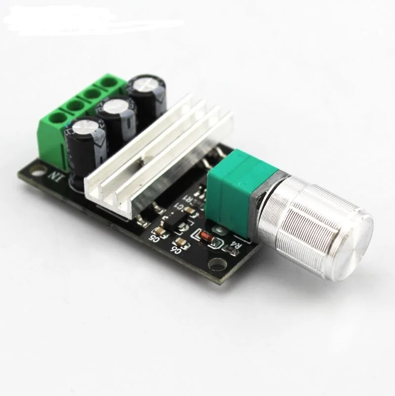 1 шт. DC3V-24V MAX 3A PWM мотор-редуктор регулировка скорости