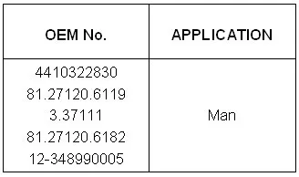 Датчик для колеса ABS Датчик скорости использование OE № 4410322830 81.27120.6119 3,37111 81.27120.6182 12-348990005 для грузовика Man