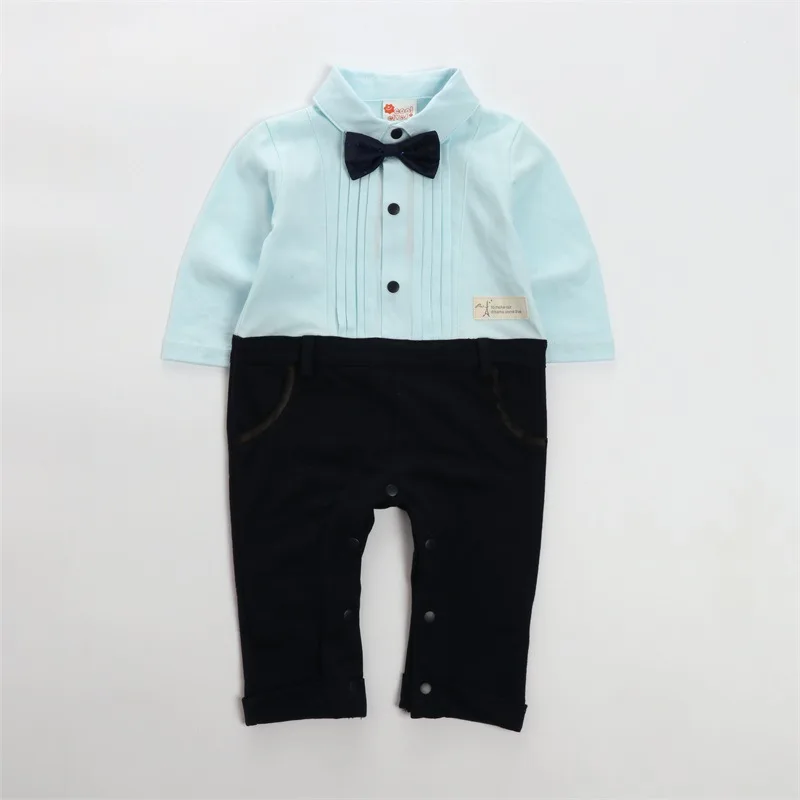 Весенняя одежда для малышей; одежда с длинными рукавами для маленьких джентльменов; детская одежда; комбинезон для мальчиков; Одежда для мальчиков