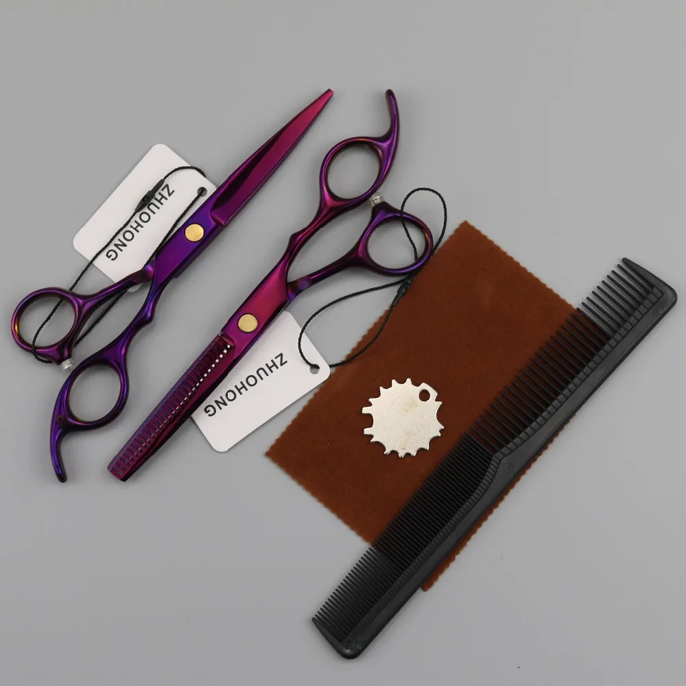 

5.5/6.0 kit japanese professional hair cutting scissors hairdressing hair scissors thinning shears barber scissors haircut kids