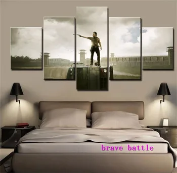 

Walking Dead -3 Canvas Painting Living Room Home Decor Modern Mural Art Oil Painting