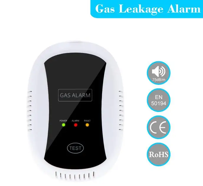 

DZX Hot Sale New Arrival Portable Gas Leak Safe Sensor Alarm Natural Methane Propane