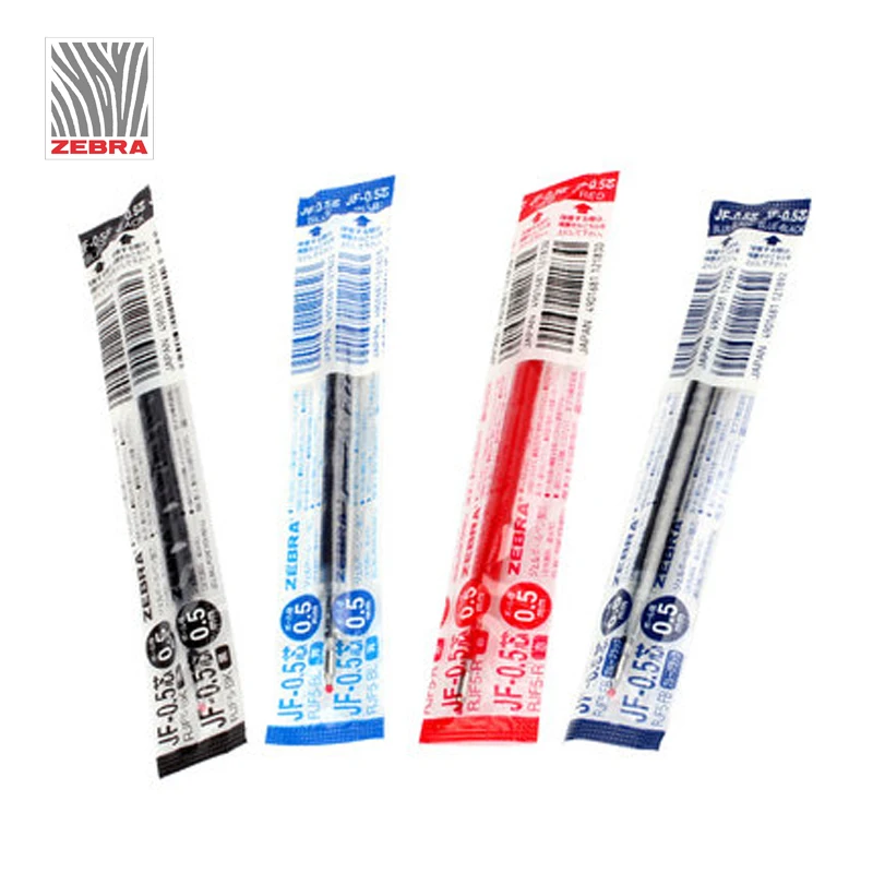 2019 Zebra 10 Pieces JF 0.5 Gel Refills for Zebra Sarasa JJ15 Large