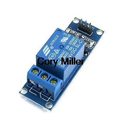 

DIY MCU 1 Channel Isolated Optocoupler Low Level Trigger Relay Module 12VDC