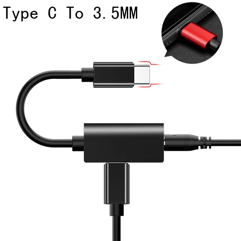 Thbelieve USB Type C на 3 5 адаптер для наушников 2 в 1 USBC мм аудио разъем преобразователь