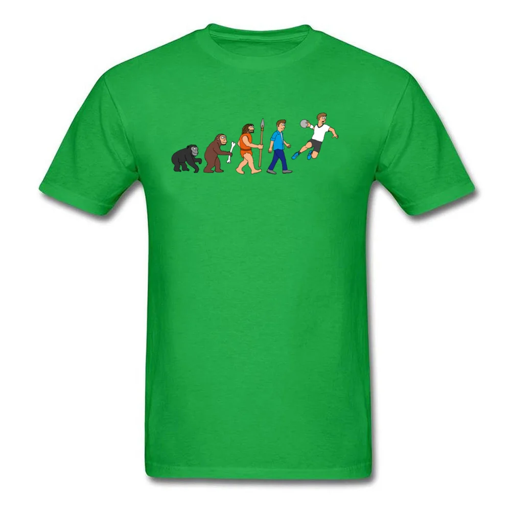 Evolution handball comic_green