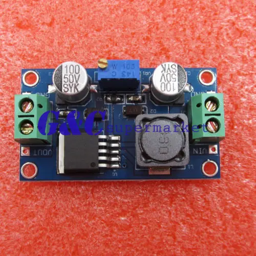 XL6019 5A ток DC В Регулируемый Boost блок питания|module dc to dc|power moduledc |