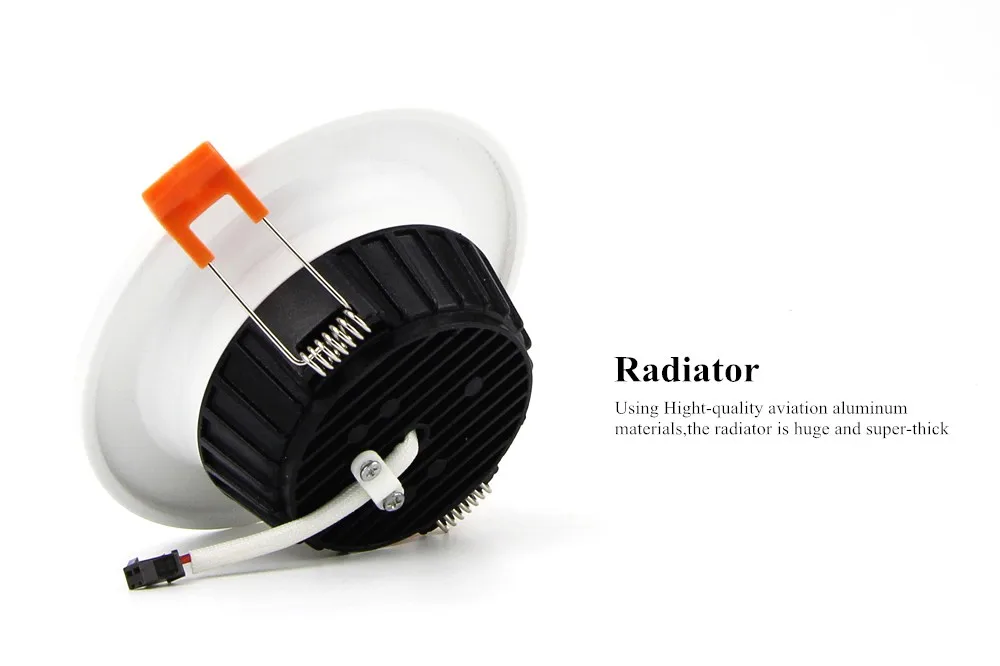 [DBF] AC85-265V LED Down lights 7W 10W 12W LED Downlight Warm whitecold white Led Ceiling Lamp Home Indoor Lighting bulb (3)