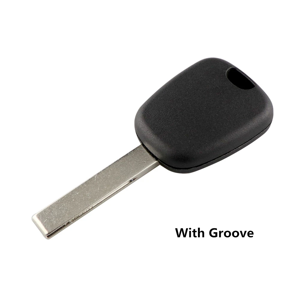 Keyforkess10 pz/lotto Transponder Chip Auto chiave dell'automobile caso Shell per Peugeot Citroen C2 HU83 scanalatura chiave VA2 lama nessuna sostituzione del Chip -