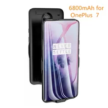 6800mAh Portable Power Bank Charging Case for Oneplus 7 Battery Charger Case for Oneplus 7 Pro Shockproof Battery Cover