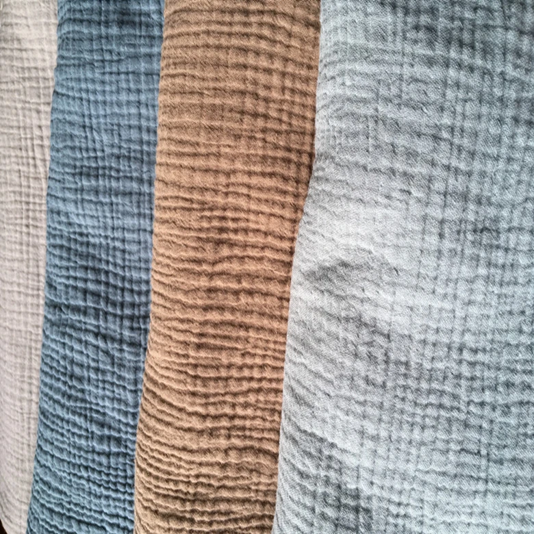 Tissu Doux 100 Coton Double Gaze 140 Cm 55 Largeur 125 Gsm Bebe Couverture Tissu A Coudre 300 M Petit Vente En Gros Cd02 Aliexpress