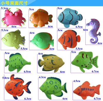 

Unisex Magnetic Fishing Toy Game For Boys & Girls Hot Sell Non-electric Plastic Children Fancy Multicolored Fishes Model 2020