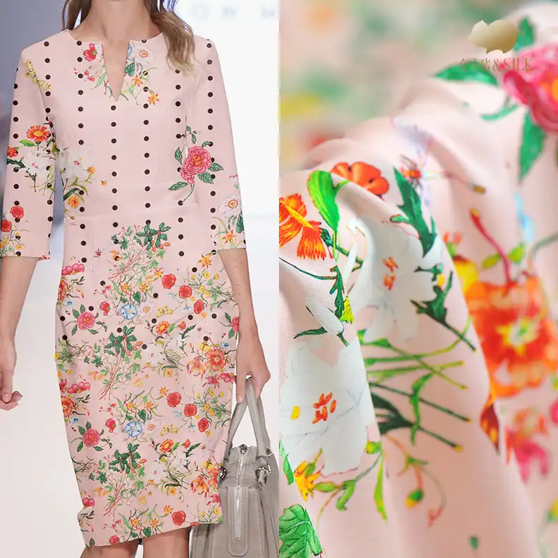 garden silk dress material