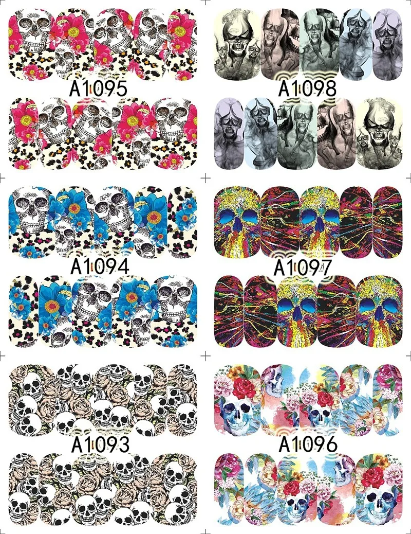 12 листов стикеров переводчиков стикеров|sticker decal|nail art water transferart |
