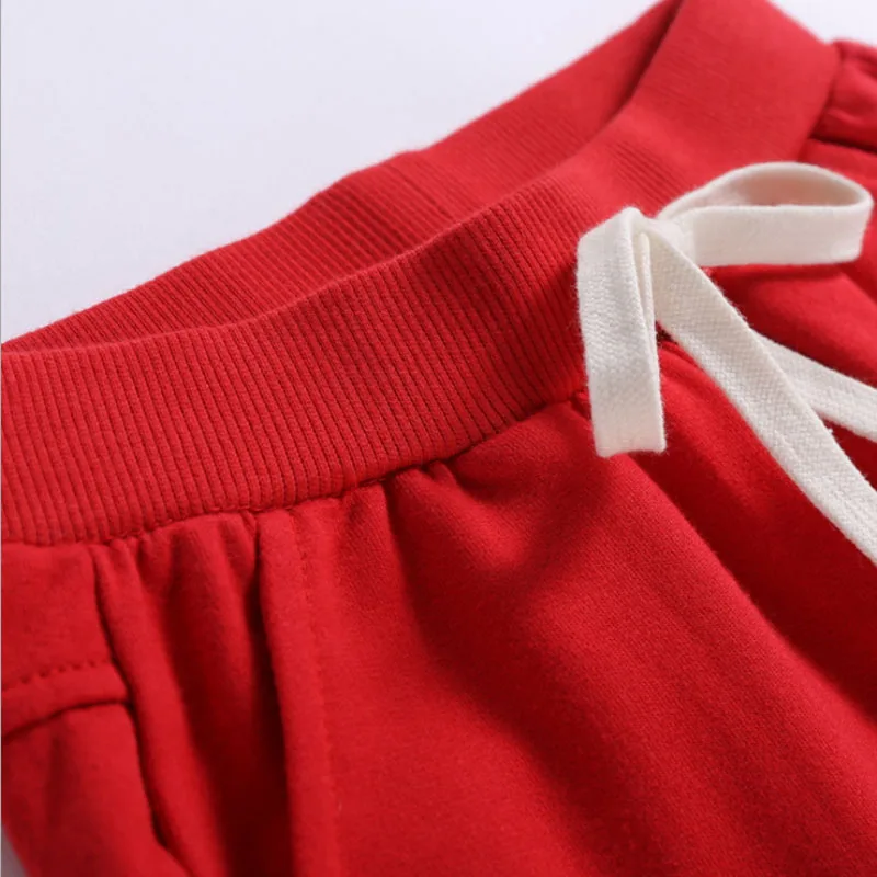 Children's Shorts Solid 8 Colors Kids Trousers Cotton Pants For Boys & Girls Summer Beach Loose Retail Shorts 80-150 boys shorts