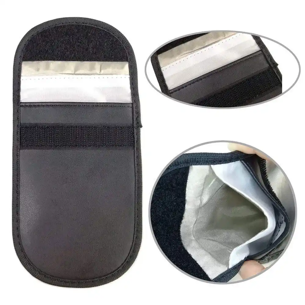 Vehemo черный RFID сигнал блокатор чехол автомобильный ключ сумка красивая прочная